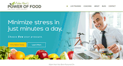 Desktop Screenshot of poweroffood.com